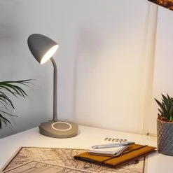 Hofstein Grenoble Tischleuchte LED Grau, 1-flammig 28 Hofstein Grenoble Tischleuchte LED Grau, 1-flammig -Günstiges Tischlampen Geschäft grenoble tischleuchte h3371787 9