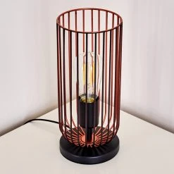 Hofstein Gresso Tischleuchte Schwarz, 1-flammig -Günstiges Tischlampen Geschäft gresso tischleuchte h3285145 do1 12