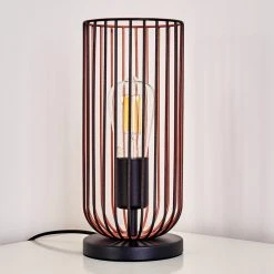 Hofstein Gresso Tischleuchte Schwarz, 1-flammig -Günstiges Tischlampen Geschäft gresso tischleuchte h3285145 do1 8