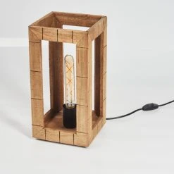 Hofstein Guarda Tischleuchte Schwarz, Naturfarben, 1-flammig -Günstiges Tischlampen Geschäft guarda tischleuchte h3536810 7