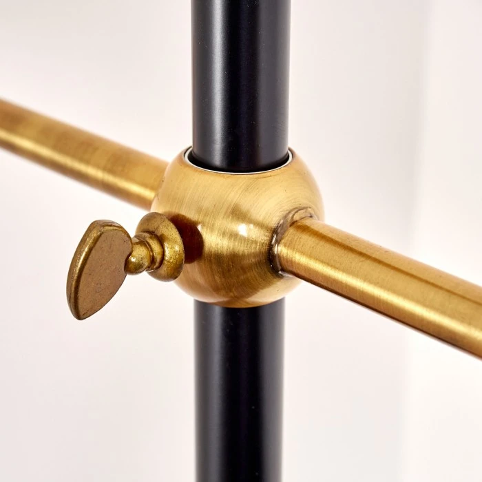 Hofstein Gudem Tischleuchte Schwarz-Gold, 1-flammig 16 Hofstein Gudem Tischleuchte Schwarz-Gold, 1-flammig – Bild 14