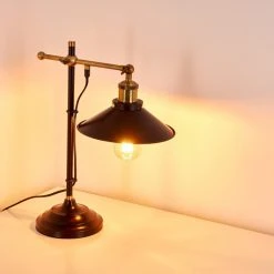 Hofstein Gudem Tischleuchte Schwarz-Gold, 1-flammig 28 Hofstein Gudem Tischleuchte Schwarz-Gold, 1-flammig -Günstiges Tischlampen Geschäft gudem tischleuchte h3264652 do1 7