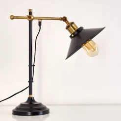 Hofstein Gudem Tischleuchte Schwarz-Gold, 1-flammig 29 Hofstein Gudem Tischleuchte Schwarz-Gold, 1-flammig -Günstiges Tischlampen Geschäft gudem tischleuchte h3264652 do1 8