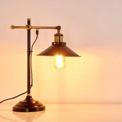 Hofstein Gudem Tischleuchte Schwarz-Gold, 1-flammig 30 Hofstein Gudem Tischleuchte Schwarz-Gold, 1-flammig -Günstiges Tischlampen Geschäft gudem tischleuchte h3264652 do1 9