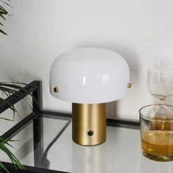 Hofstein Guicia Tischleuchte Messing, Gold, 1-flammig -Günstiges Tischlampen Geschäft guicia tischleuchte h3407387 9