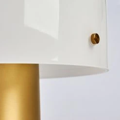 Hofstein Guicia Tischleuchte Messing, Gold, 1-flammig -Günstiges Tischlampen Geschäft guicia tischleuchte h3407400 2