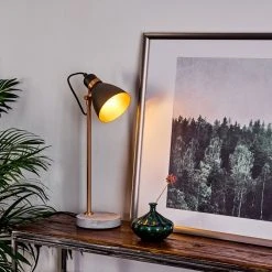 Hofstein Guinzo Tischleuchte Grau, Kupferfarben, 1-flammig 20 Hofstein Guinzo Tischleuchte Grau, Kupferfarben, 1-flammig -Günstiges Tischlampen Geschäft guinzo tischleuchte h3398111 6