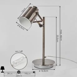 Hofstein Guynemer Tischleuchte Bronze, Antik, 1-flammig 17 Hofstein Guynemer Tischleuchte Bronze, Antik, 1-flammig -Günstiges Tischlampen Geschäft guynemer tischleuchte h3559925 3
