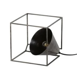 Hofstein Haastrecht Tischlampen Altsilber, 1-flammig -Günstiges Tischlampen Geschäft haastrecht tischlampen h3337998 2