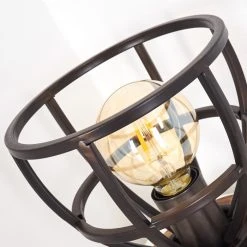 Hofstein Haervej Tischleuchte Schwarz, Holz hell, 1-flammig -Günstiges Tischlampen Geschäft haervej tischleuchte h3349458 15