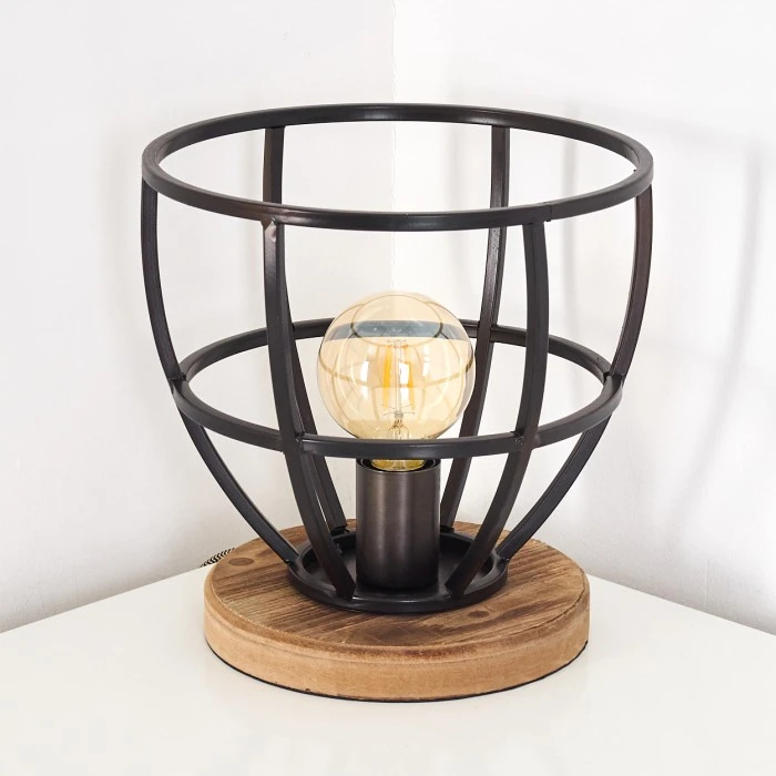 Hofstein Haervej Tischleuchte Schwarz, Braun, 1-flammig 13 Hofstein Haervej Tischleuchte Schwarz, Braun, 1-flammig – Bild 11