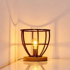 Hofstein Haervej Tischleuchte Schwarz, Braun, 1-flammig 31 Hofstein Haervej Tischleuchte Schwarz, Braun, 1-flammig -Günstiges Tischlampen Geschäft haervej tischleuchte h3349519 11