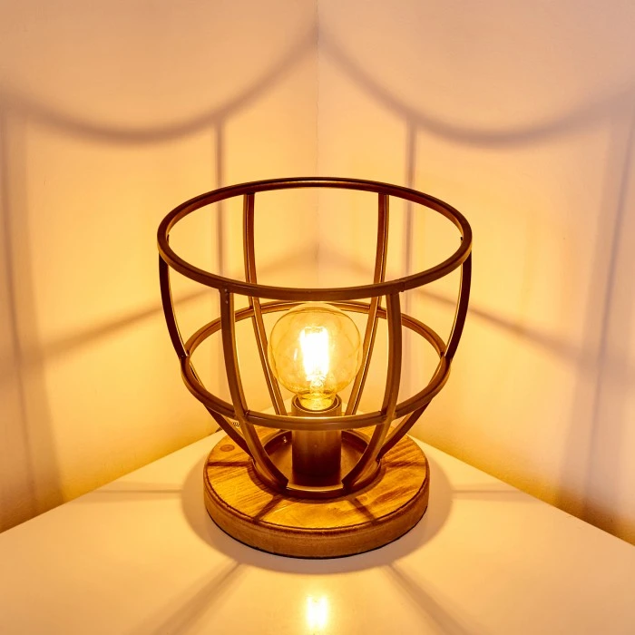 Hofstein Haervej Tischleuchte Schwarz, Braun, 1-flammig 18 Hofstein Haervej Tischleuchte Schwarz, Braun, 1-flammig – Bild 16