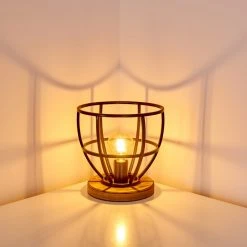 Hofstein Haervej Tischleuchte Schwarz, Braun, 1-flammig 23 Hofstein Haervej Tischleuchte Schwarz, Braun, 1-flammig -Günstiges Tischlampen Geschäft haervej tischleuchte h3349519 3