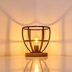 Hofstein Haervej Tischleuchte Schwarz, Braun, 1-flammig 25 Hofstein Haervej Tischleuchte Schwarz, Braun, 1-flammig -Günstiges Tischlampen Geschäft haervej tischleuchte h3349519 5