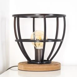 Hofstein Haervej Tischleuchte Schwarz, Braun, 1-flammig 26 Hofstein Haervej Tischleuchte Schwarz, Braun, 1-flammig -Günstiges Tischlampen Geschäft haervej tischleuchte h3349519 6