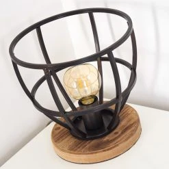 Hofstein Haervej Tischleuchte Schwarz, Braun, 1-flammig 28 Hofstein Haervej Tischleuchte Schwarz, Braun, 1-flammig -Günstiges Tischlampen Geschäft haervej tischleuchte h3349519 8