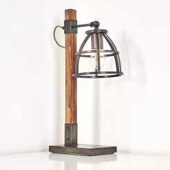 Hofstein Haervej Tischleuchte Grau, Braun, 1-flammig -Günstiges Tischlampen Geschäft haervej tischleuchte h3351185 11