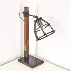 Hofstein Haervej Tischleuchte Grau, Braun, 1-flammig -Günstiges Tischlampen Geschäft haervej tischleuchte h3351185 16