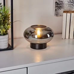 Hofstein Haikala Tischleuchte Schwarz, 1-flammig -Günstiges Tischlampen Geschäft haikala tischleuchte h3595701 6