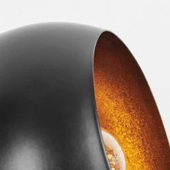 Hofstein Hajo Tischleuchte Schwarz-Gold, 1-flammig -Günstiges Tischlampen Geschäft hajo tischleuchte h3278888 2