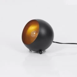 Hofstein Hajo Tischleuchte Schwarz-Gold, 1-flammig -Günstiges Tischlampen Geschäft hajo tischleuchte h3278888 7