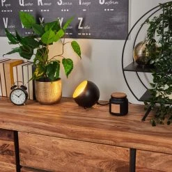 Hofstein Hajo Tischleuchte Schwarz-Gold, 1-flammig -Günstiges Tischlampen Geschäft hajo tischleuchte h3278888 8