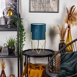 Hofstein Hallata Tischleuchte Messing, 1-flammig -Günstiges Tischlampen Geschäft hallata tischleuchte h3577578 9