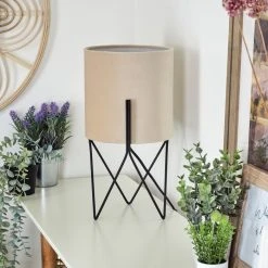 Hofstein Hallata Tischleuchte Schwarz, 1-flammig -Günstiges Tischlampen Geschäft hallata tischleuchte h3595053 9