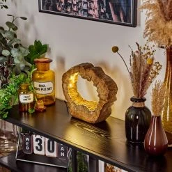 Hofstein Hasteboda Tischleuchte LED Braun, Holzoptik, 1-flammig 19 Hofstein Hasteboda Tischleuchte LED Braun, Holzoptik, 1-flammig -Günstiges Tischlampen Geschäft hasteboda tischleuchte h3560457 6