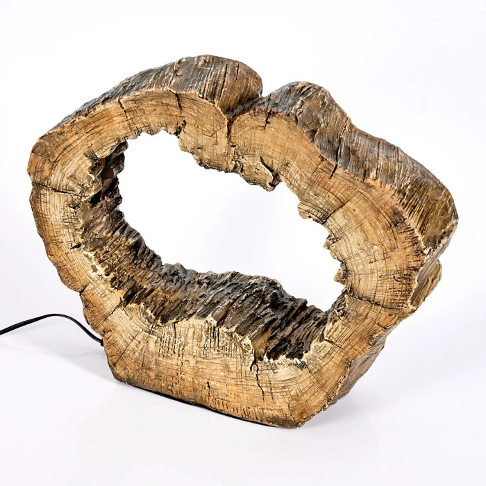 Hofstein Hasteboda Tischleuchte LED Braun, Holzoptik, 1-flammig 10 Hofstein Hasteboda Tischleuchte LED Braun, Holzoptik, 1-flammig – Bild 8