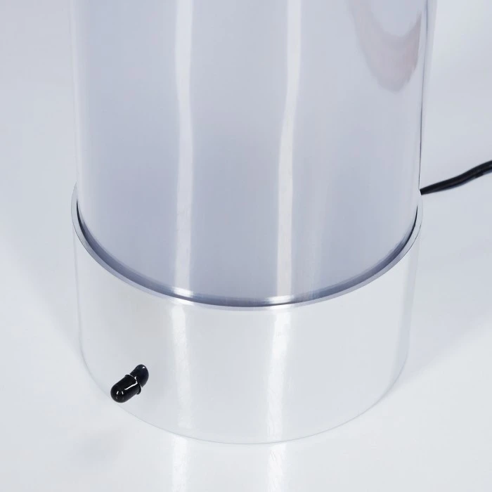 Hofstein Hatara Tischleuchte LED Chrom, 1-flammig, Fernbedienung, Farbwechsler 8 Hofstein Hatara Tischleuchte LED Chrom, 1-flammig, Fernbedienung, Farbwechsler – Bild 6