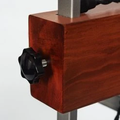 Hofstein Hautahi Tischleuchte Grau, Holz dunkel, 1-flammig -Günstiges Tischlampen Geschäft hautahi tischleuchte h3401859 5