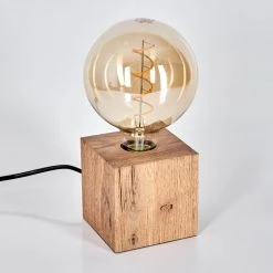 Hofstein Heimola Tischleuchte Braun, Holzoptik, 1-flammig 21 Hofstein Heimola Tischleuchte Braun, Holzoptik, 1-flammig -Günstiges Tischlampen Geschäft heimola tischleuchte h3597439 7