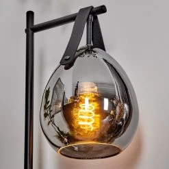 Hofstein Hocker Tischleuchte Schwarz, 1-flammig -Günstiges Tischlampen Geschäft hocker tischleuchte h3589748 2