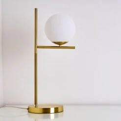 Hofstein Hogatza Tischleuchte Messing, 1-flammig -Günstiges Tischlampen Geschäft hogatza tischleuchte h3354186 7