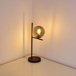 Hofstein Hogatza Tischleuchte Schwarz, 1-flammig -Günstiges Tischlampen Geschäft hogatza tischleuchte h3354209 6