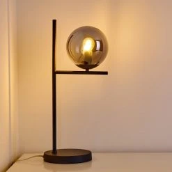 Hofstein Hogatza Tischleuchte Schwarz, 1-flammig -Günstiges Tischlampen Geschäft hogatza tischleuchte h3354209 8