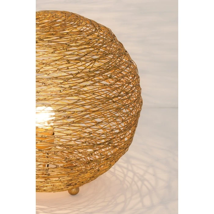 Holländer CAMPANO MEDIUM Tischleuchte Gold, 1-flammig 4 Holländer CAMPANO MEDIUM Tischleuchte Gold, 1-flammig – Bild 2