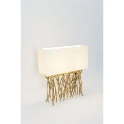 Holländer CAPRI Tischleuchte Gold, 2-flammig