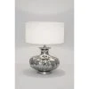 Holländer DAMASCO Tischleuchte Silber, 1-flammig -Günstiges Tischlampen Geschäft hollaender damasco tischleuchte 704 k 1203 0