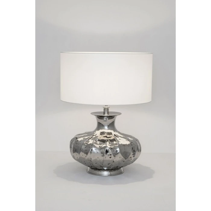 Holländer DAMASCO Tischleuchte Silber, 1-flammig 3 Holländer DAMASCO Tischleuchte Silber, 1-flammig