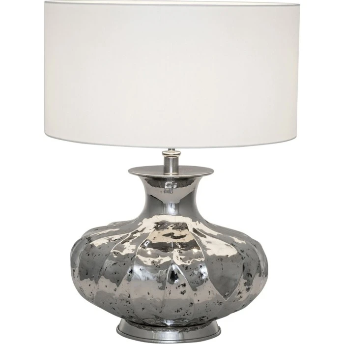 Holländer DAMASCO Tischleuchte Silber, 1-flammig 4 Holländer DAMASCO Tischleuchte Silber, 1-flammig – Bild 2