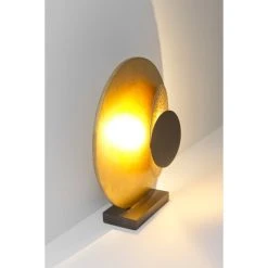 Holländer LABOCCA Tischleuchte LED Schwarz, Braun, Gold, 2-flammig -Günstiges Tischlampen Geschäft hollaender labocca tischleuchte 300 k 12258 1