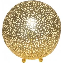 Holländer LILY Tischleuchte Gold, 1-flammig 5 Holländer LILY Tischleuchte Gold, 1-flammig -Günstiges Tischlampen Geschäft hollaender lily tischleuchte 300 k 12243 1