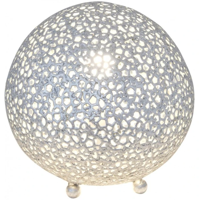 Holländer LILY Tischleuchte Silber, 1-flammig 4 Holländer LILY Tischleuchte Silber, 1-flammig – Bild 2