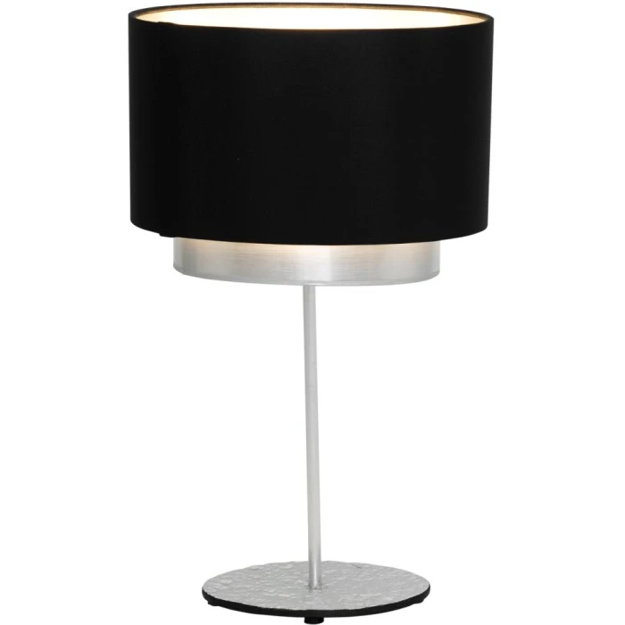 Holländer MATTIA OVAL Tischleuchte Silber, 1-flammig 5 Holländer MATTIA OVAL Tischleuchte Silber, 1-flammig – Bild 3