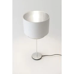 Holländer MATTIA RUND Tischleuchte Silber, 1-flammig -Günstiges Tischlampen Geschäft hollaender mattia rund tischleuchte 300 k 12209 svw 1