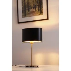 Holländer MATTIA Tischleuchte Messing, Gold, 1-flammig -Günstiges Tischlampen Geschäft hollaender mattia tischleuchte 300 k 12210 6