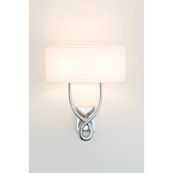 Holländer MONOLOGO Wandleuchte Silber, 2-flammig 4 Holländer MONOLOGO Wandleuchte Silber, 2-flammig – Bild 2